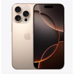   Apple iPhone 16 Pro 6,3" 5G 8/256GB sivatagszínű titán okostelefon