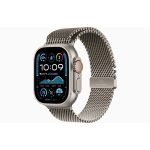   Apple Watch Ultra2 v2 Cellular (49mm) natúr titán tok, natúr Titán milánói szíj (S) okosóra