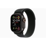   Apple Watch Ultra2 v2 Cellular (49mm) fekete titán tok, fekete terep pánt (S/M) okosóra