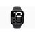 Apple Watch S10 GPS (46mm) kozmoszfekete alumínium tok, fekete sportszíj (M/L) okosóra