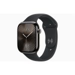   Apple Watch S10 Cellular (46mm) palaszürke titán tok, fekete sportszíj (S/M) okosóra