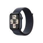   Apple Watch SE2 v3 GPS (40mm) éjfekete alumínium tok, tinta sportszíj okosóra