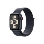   Apple Watch SE2 v3 Cellular (40mm) éjfekete alumínium tok, tinta sportszíj okosóra