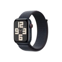 Apple Watch SE2 v3 Cellular (44mm) éjfekete alumínium tok, tinta sportszíj okosóra