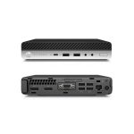   HP EliteDesk 800 G4 Micro/i5-8500/16GB/512GB SSD/Win Pro COA/fekete asztali számítógép (Használt A+,felújított)