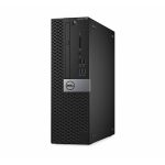   Dell Optiplex 7050/i5-7600/16GB/512GB SSD/Win Pro COA/fekete asztali számítógép (Használt A+)